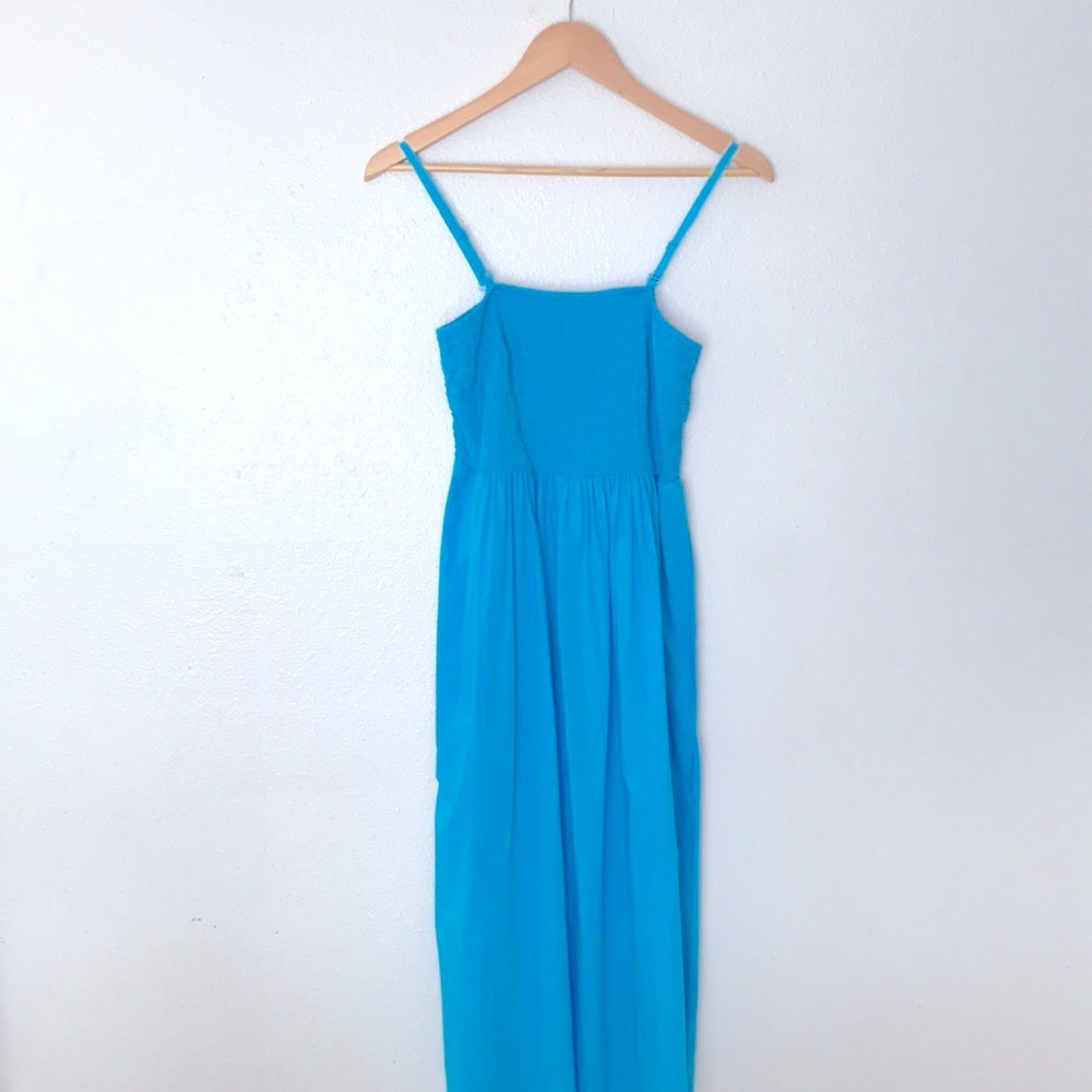 Turquoise Convertible Maxi Dress - XS